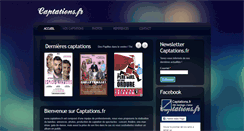 Desktop Screenshot of captations.fr