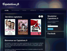Tablet Screenshot of captations.fr